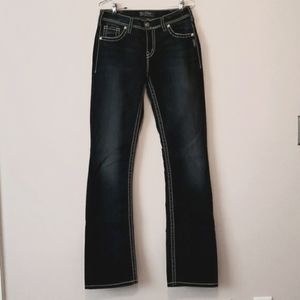 Silver Natsuki Flap Jeans 30 x 37 long tall EUC